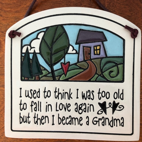 NWT Spooner Creek Hand Glazed Grandma Plaque - Picture 2 of 4
